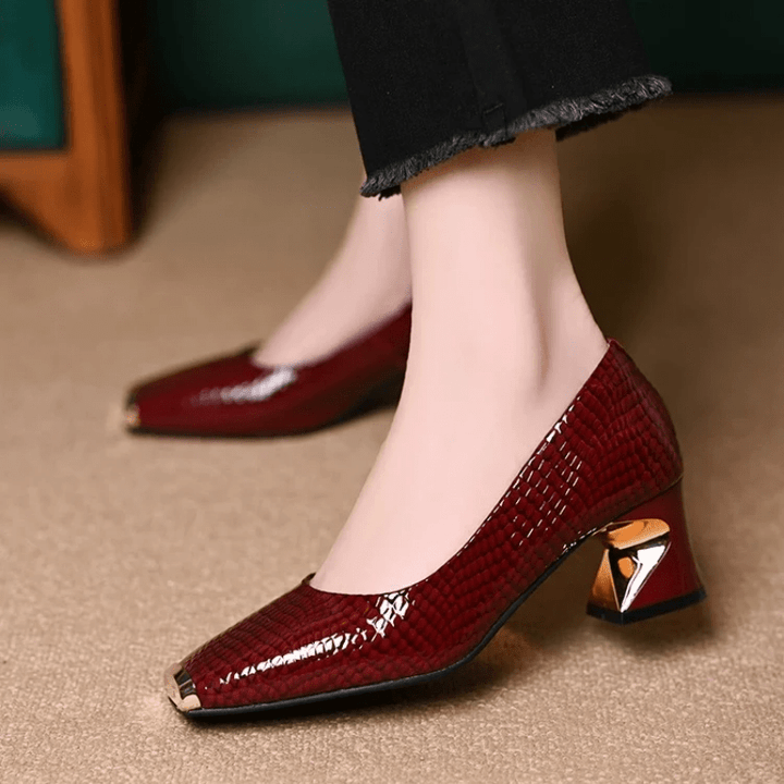 Viviane™ – Elegantní lodičky s stabilním podpatkem pro citlivé nohy