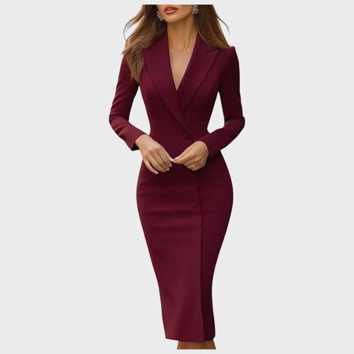 Manja - Elegantní blazerkové šaty