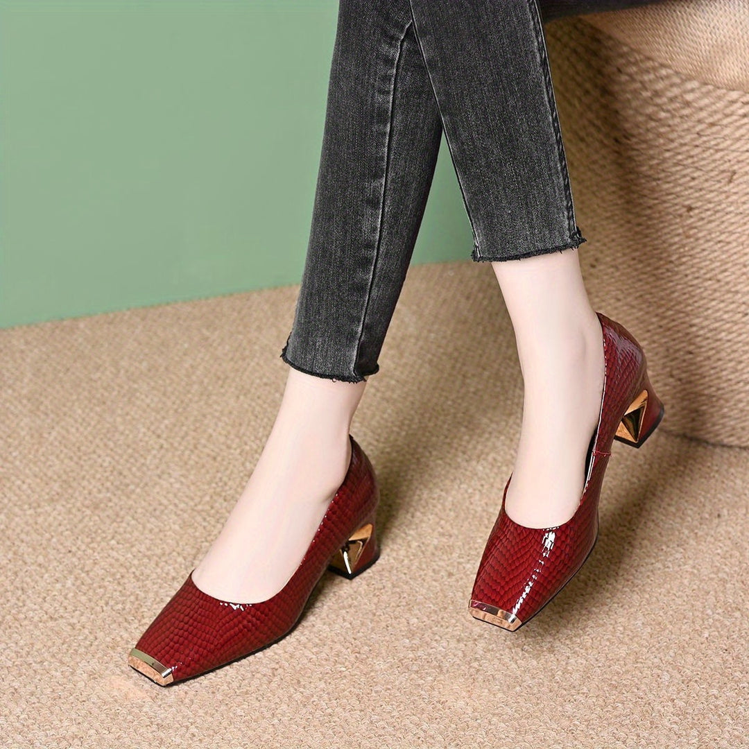Viviane™ – Elegantní lodičky s stabilním podpatkem pro citlivé nohy