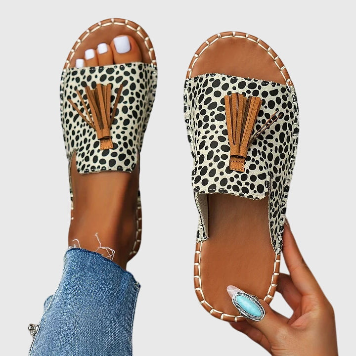 Lorraine | Boho-tassel sandály