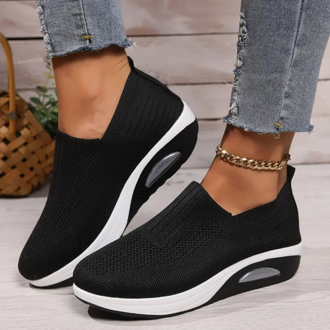Laurence™ — Baskets slip-on s vyvýšenou podrážkou pro každodenní pohodlí