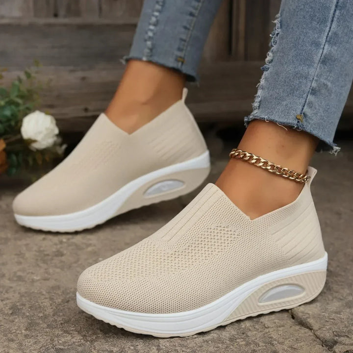 Laurence™ — Baskets slip-on s vyvýšenou podrážkou pro každodenní pohodlí