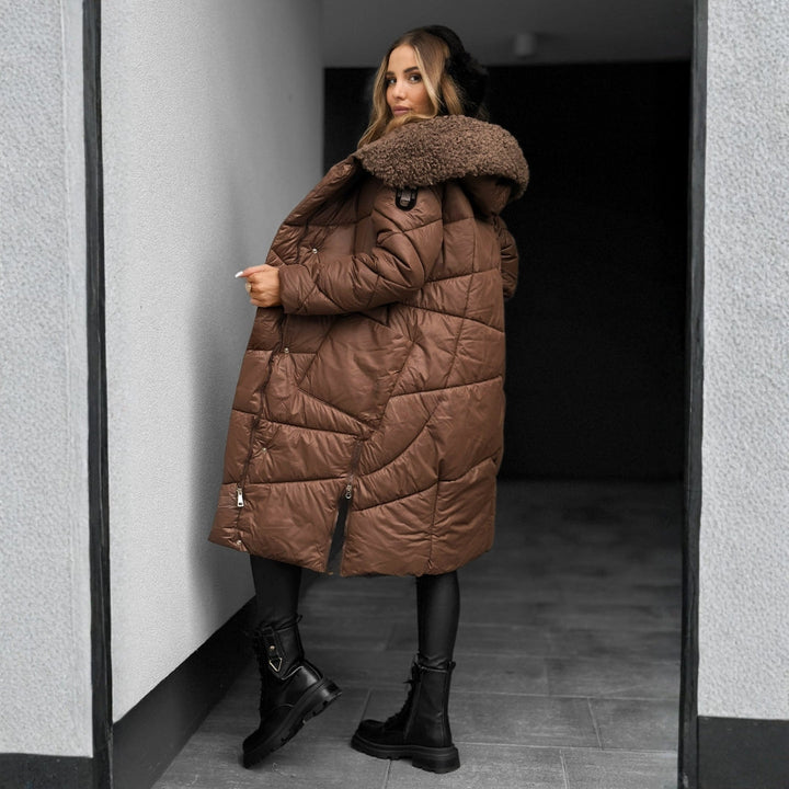 Klára | Dlouhý zimní kabát s elegantní siluetou