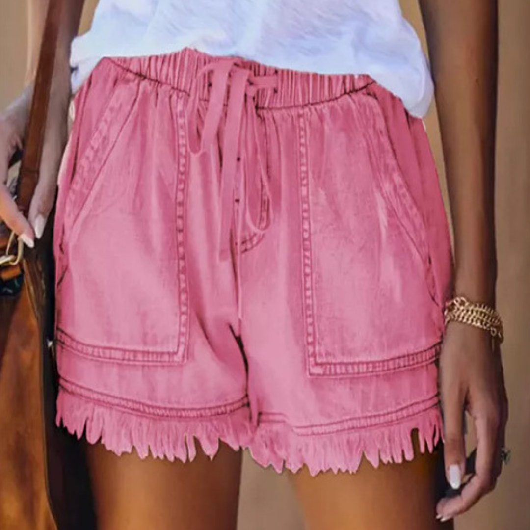 IMELDA™ – Ležérní volné šortky s měkkým páskem