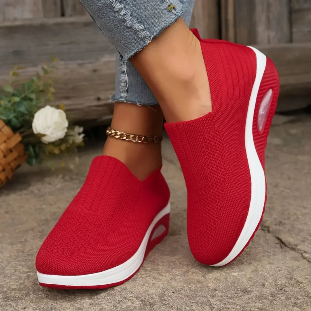 Laurence™ — Baskets slip-on s vyvýšenou podrážkou pro každodenní pohodlí