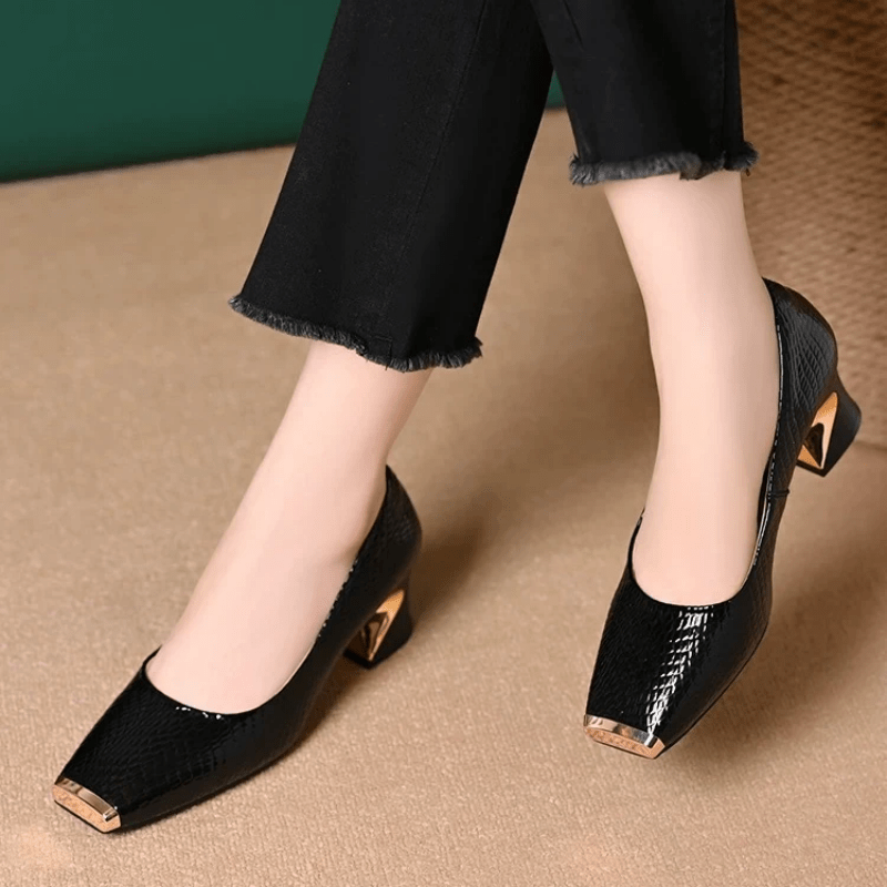 Viviane™ – Elegantní lodičky s stabilním podpatkem pro citlivé nohy