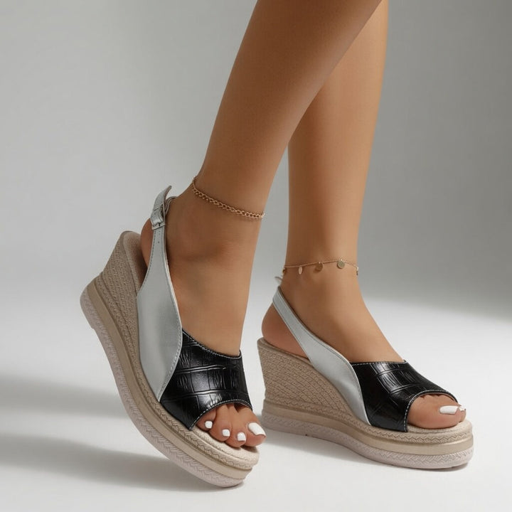 Cyrielle™ — Sandály s platformou, espadrilkový styl, elegantní letní vzhled