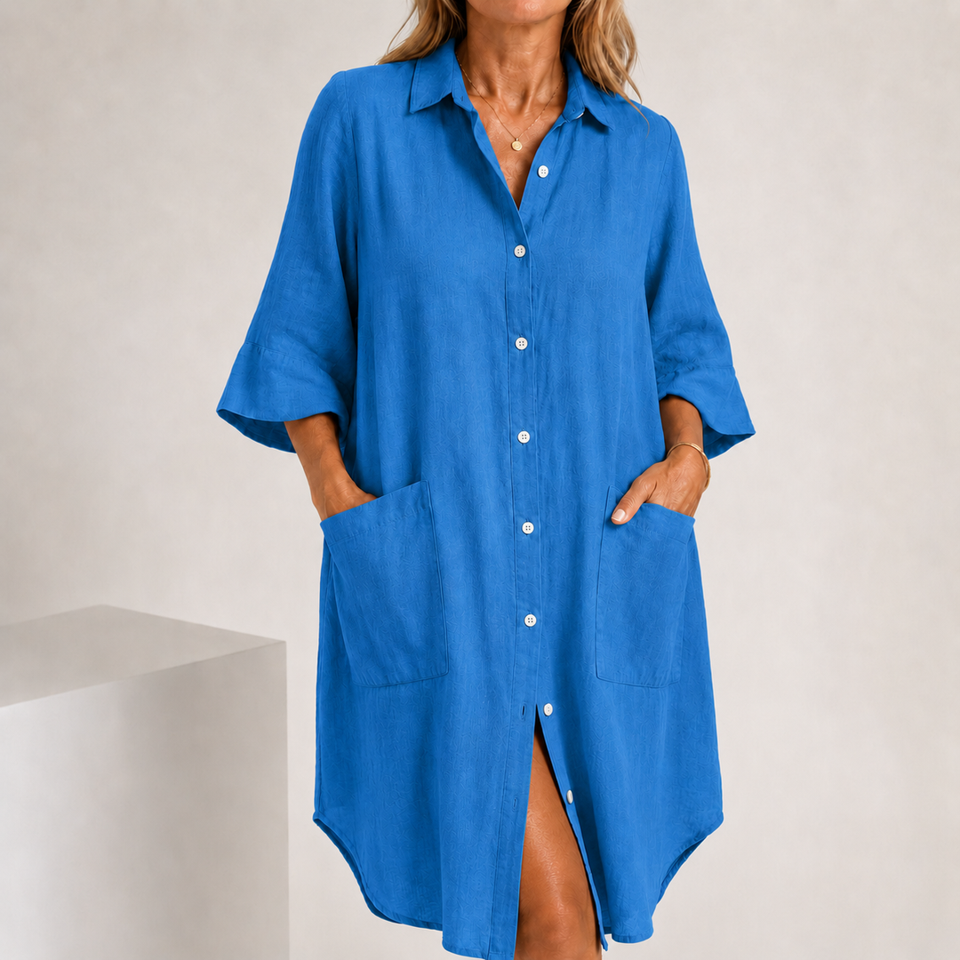 Sofie - Oversize košilové šaty