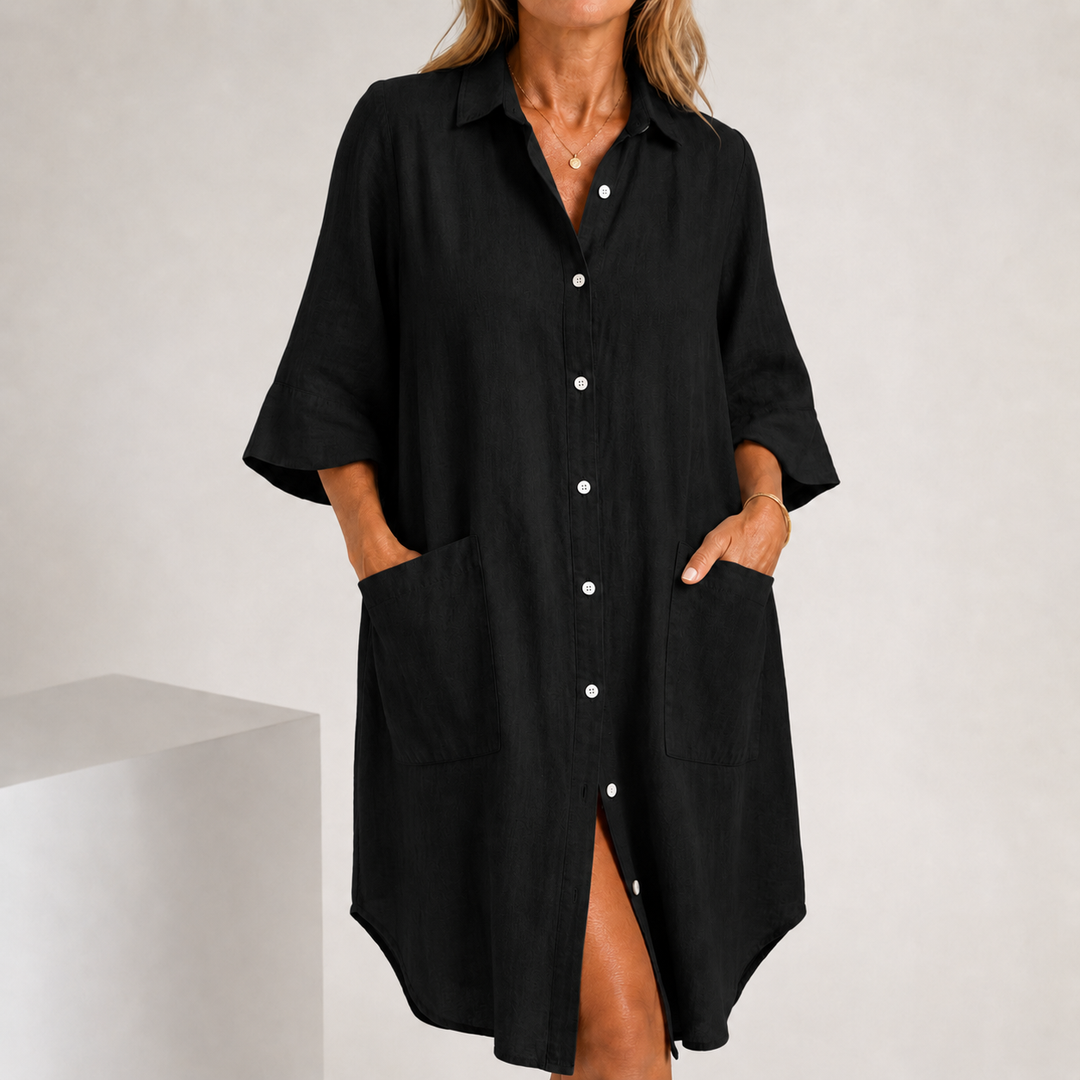 Sofie - Oversize košilové šaty