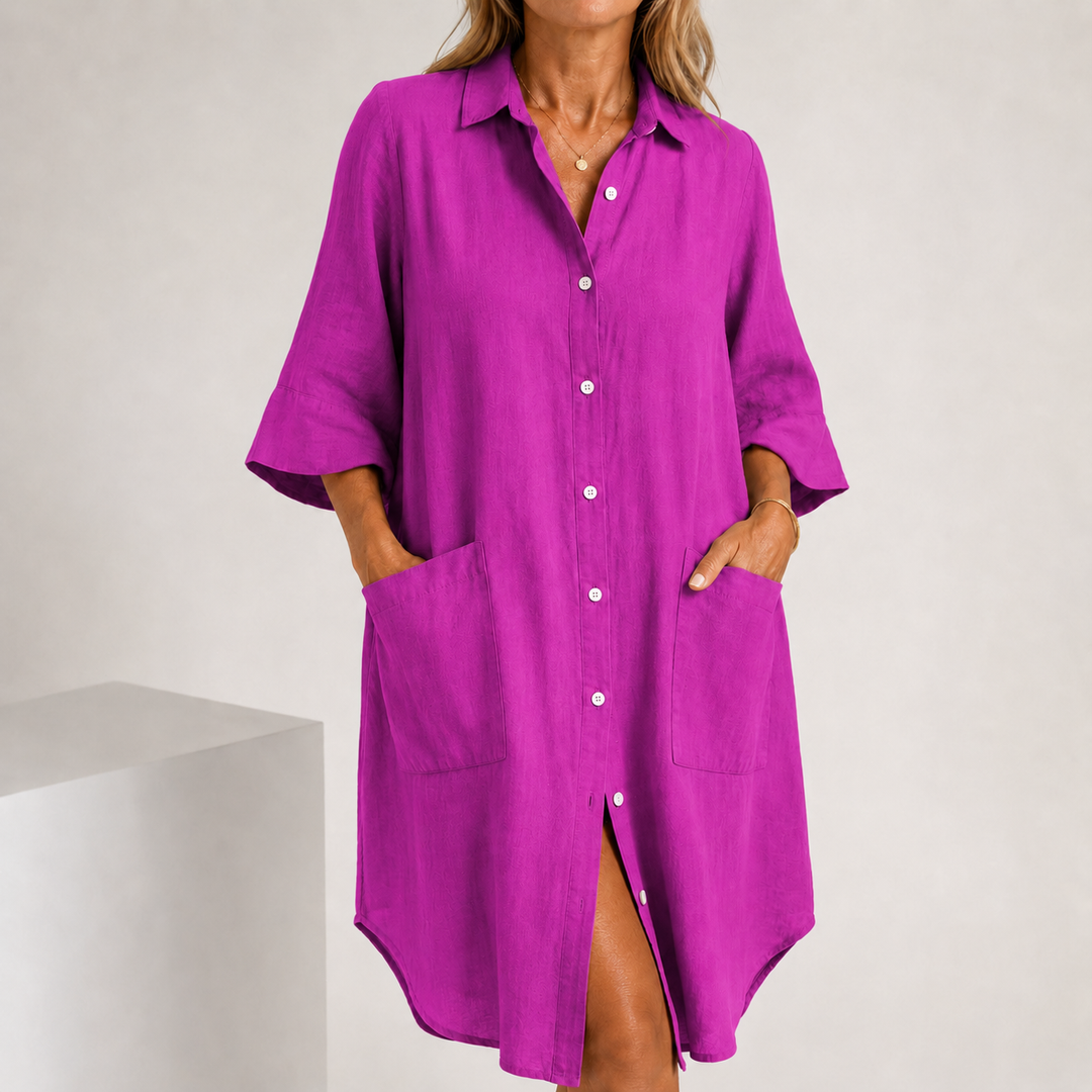Sofie - Oversize košilové šaty