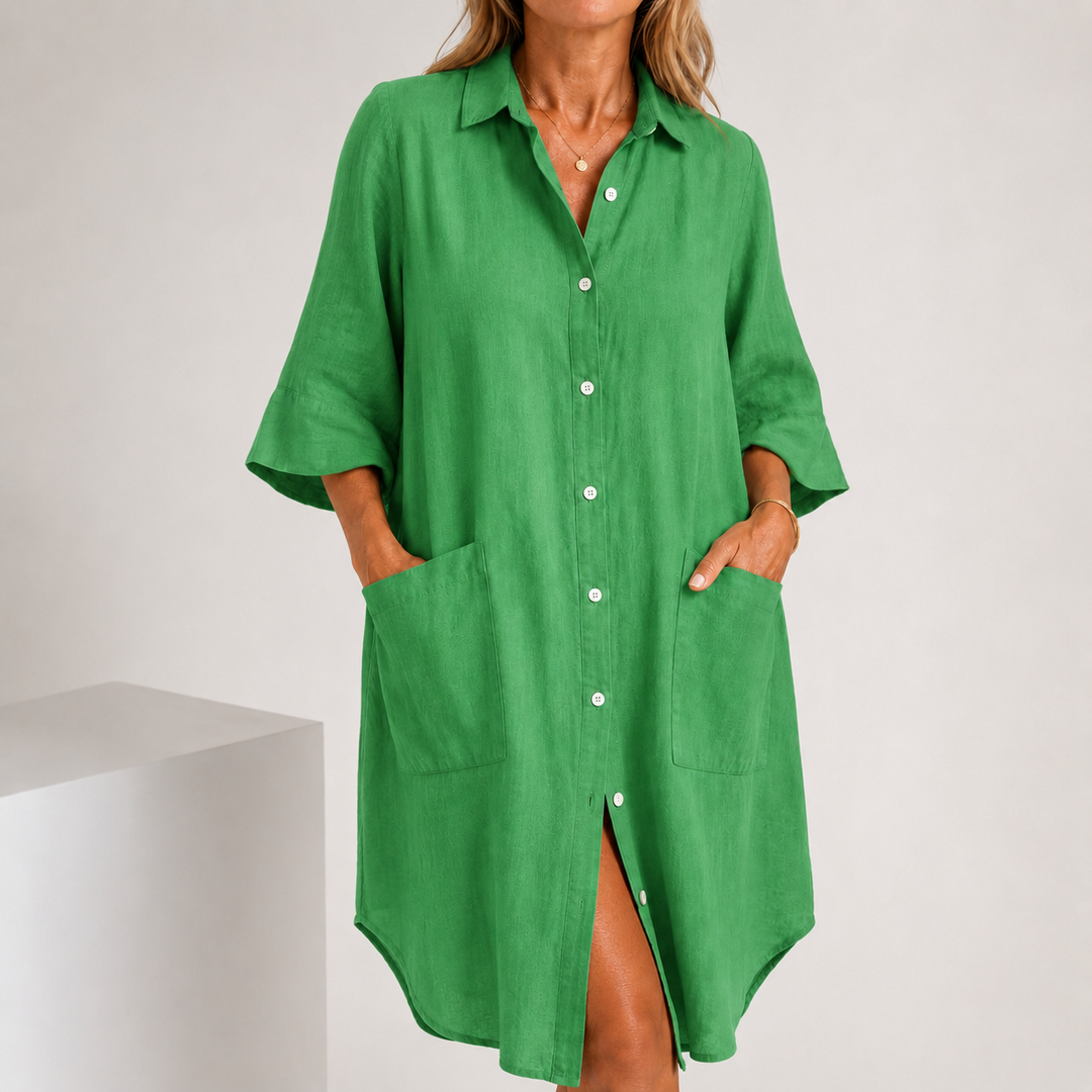 Sofie - Oversize košilové šaty