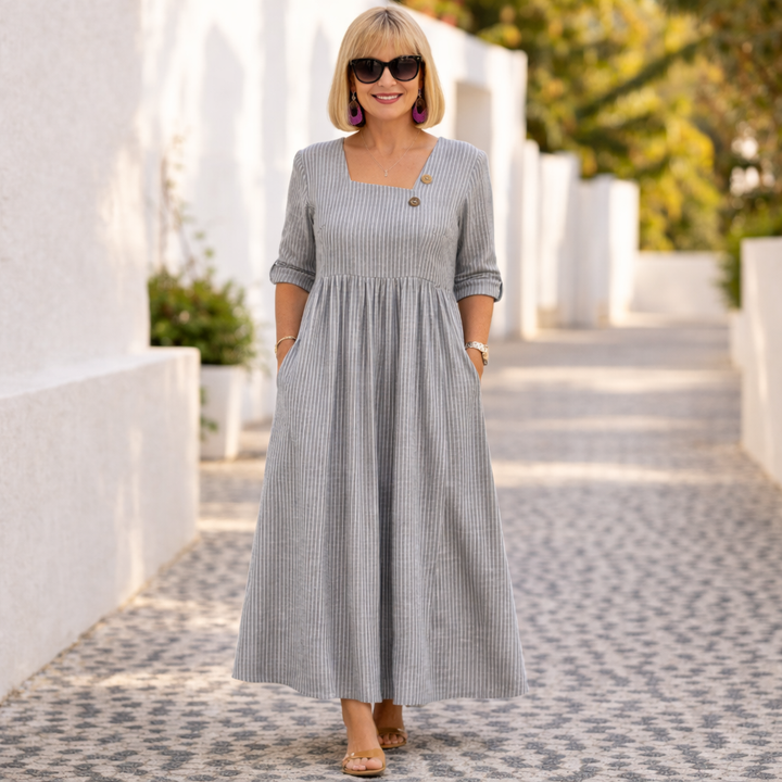 Kleomara | Elegantní midi šaty
