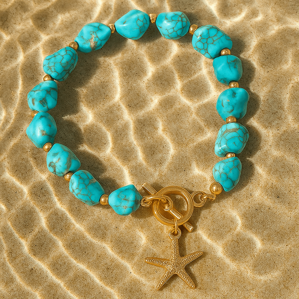 Modrý náramek mořské víly