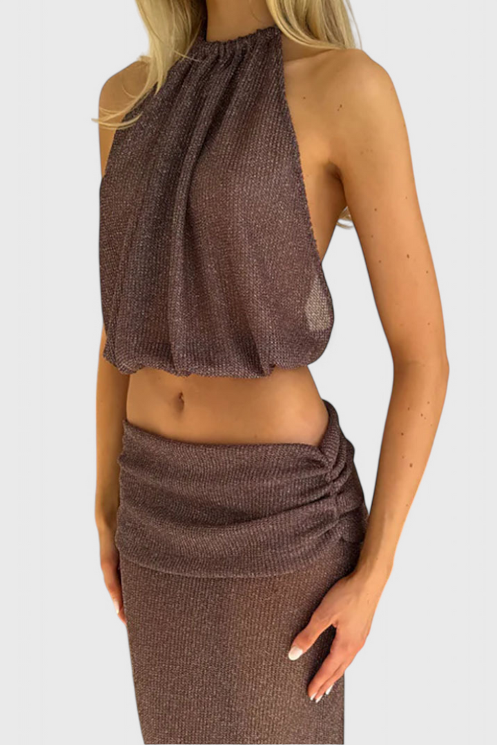 Zhenya Dvoudílný Halter Set