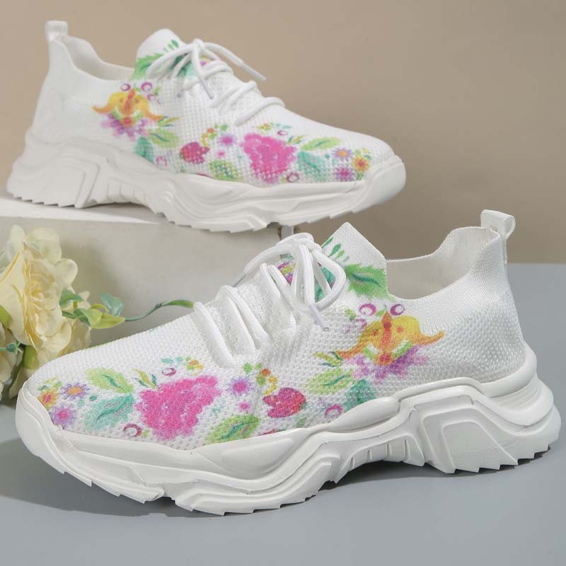 Květinové Ležérní Basketbalové Boty