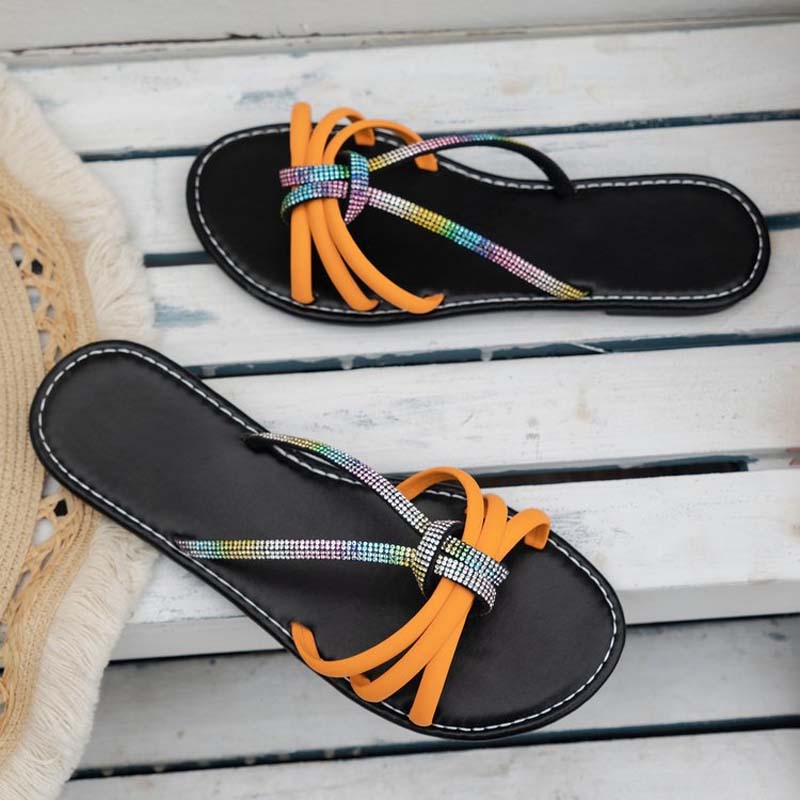 Pohodlné Pantofle S Kamínky