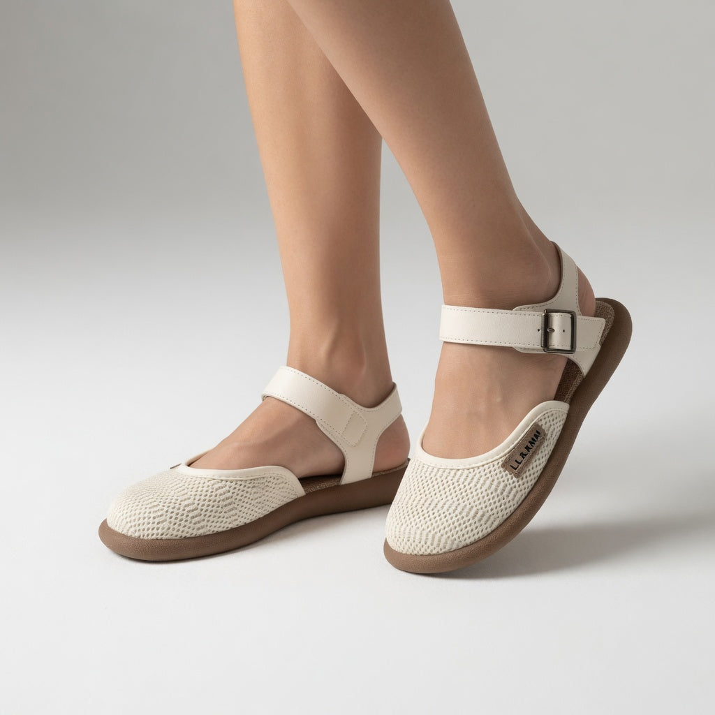 Mirabeau™ — Plné sandály s retro elegancí