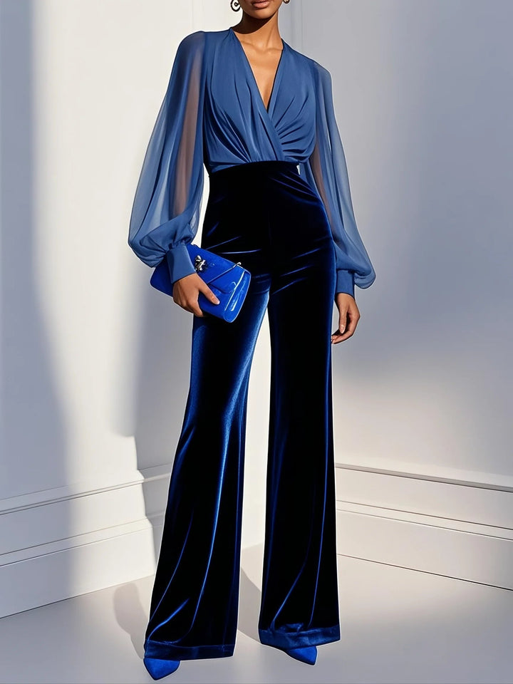 Maud™ | Elegantní overal s výstřihem do V