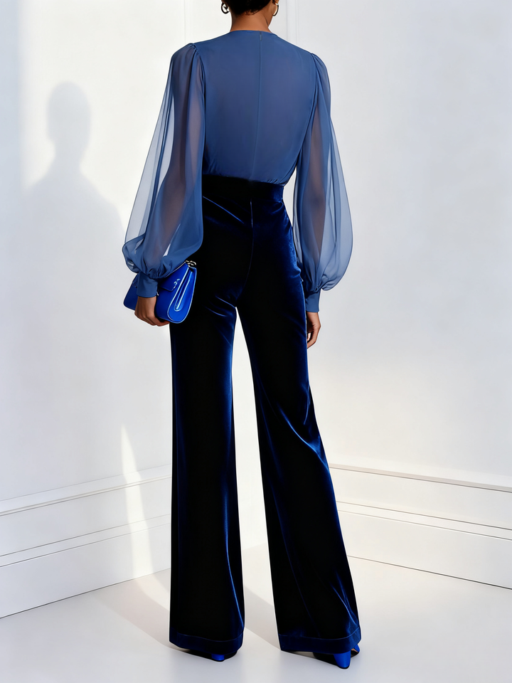 Maud™ | Elegantní overal s výstřihem do V