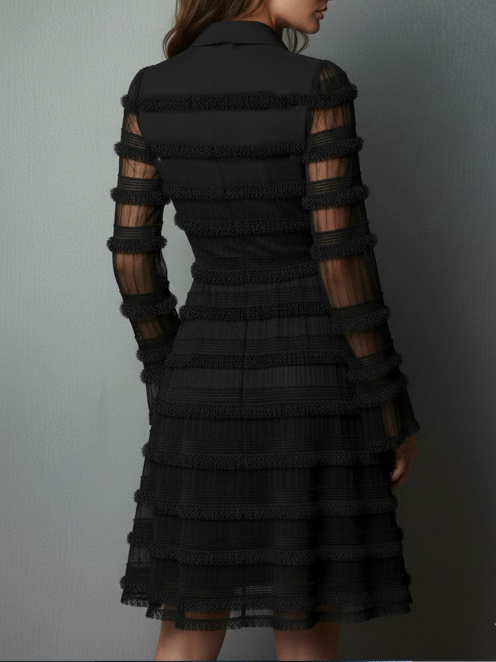 Rosalie™ | Elegantní Mini Šaty s Hlubokým Výstřihem ve Tvaru V