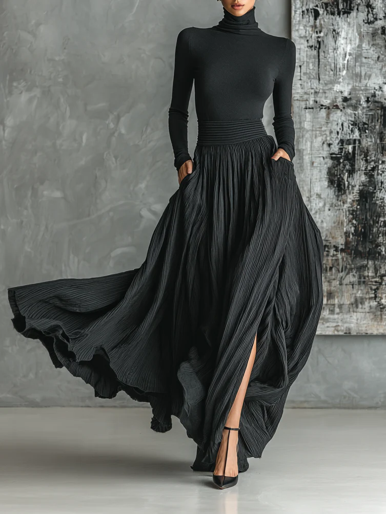 Eva™ | Elegantní souprava s plisovanou sukní