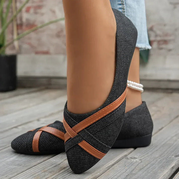 Solène™ — Ergonomické baleríny s elegantní podporou