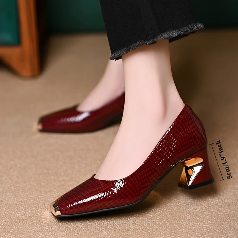 Viviane™ – Elegantní lodičky s stabilním podpatkem pro citlivé nohy
