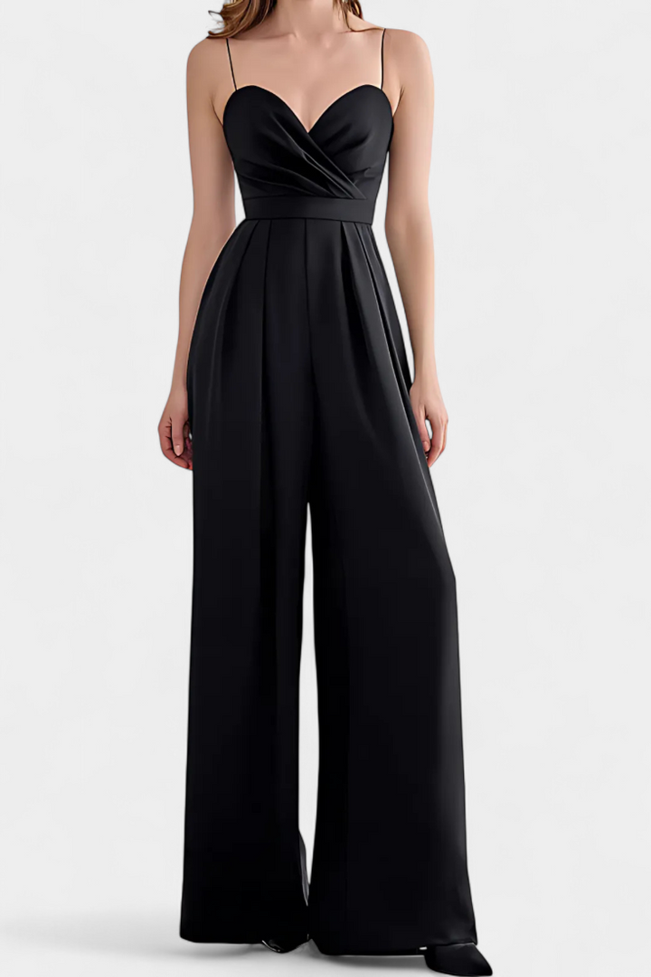 Romily Mono Sexy s Ramínky a Širokými Nohavicemi Elegantní