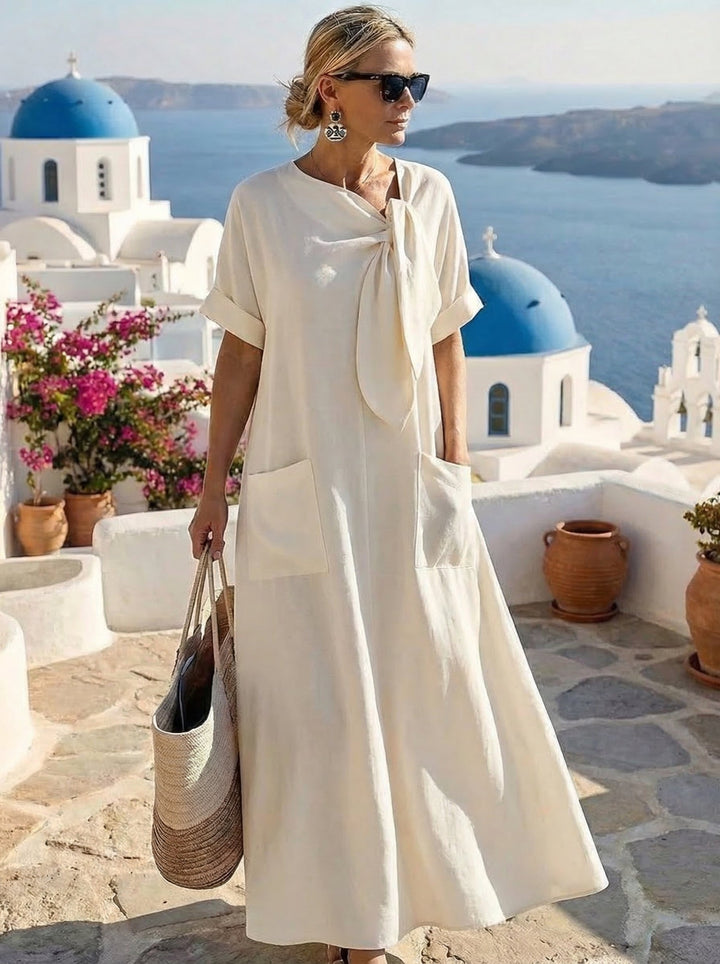 Eliška™ Elegante šaty s kapsami