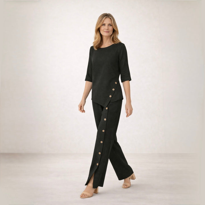 Grażyna™ | Elegantní Lněný Set