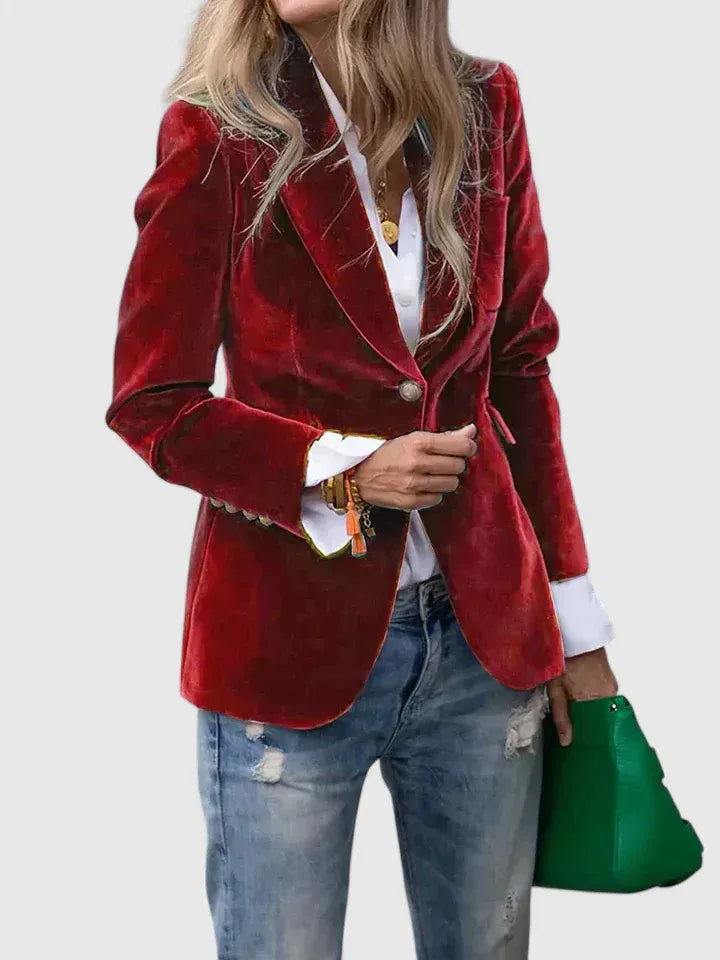 Kristýna – Elegantní dámský blazer s klasickým střihem