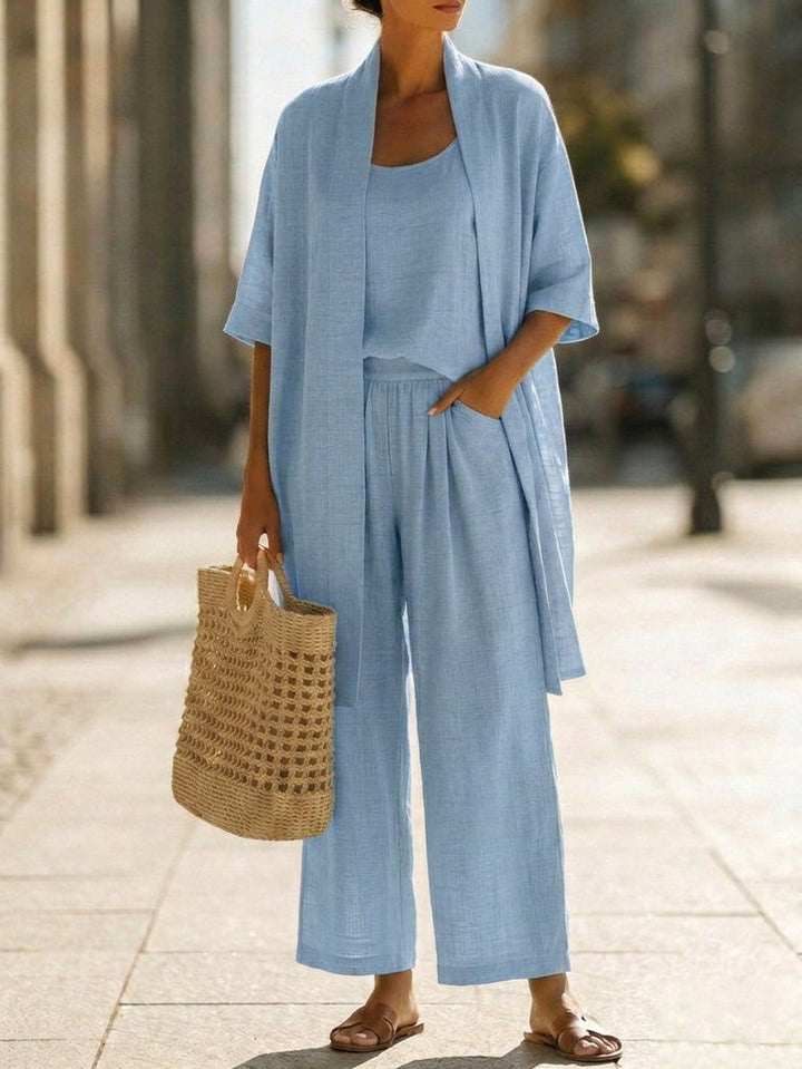 Linnea™ | Lehký lněný set