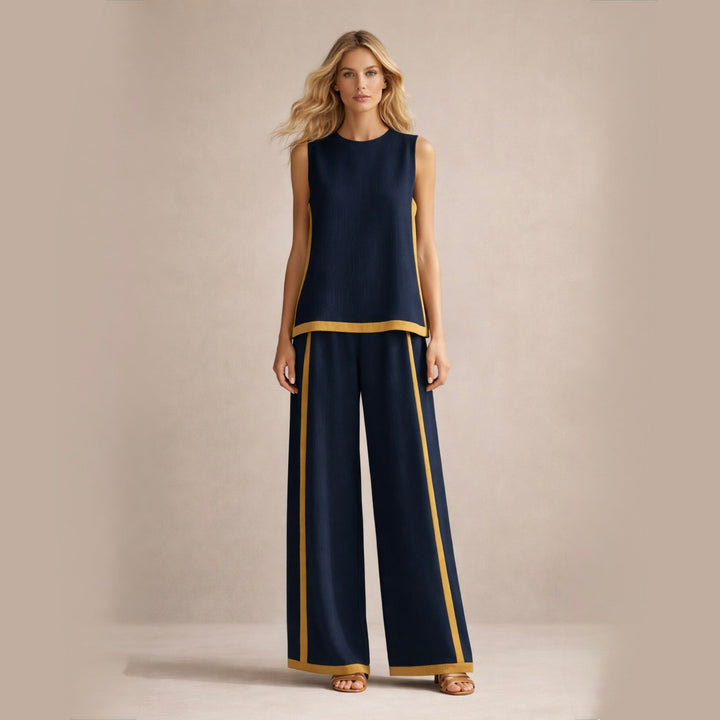 Sophie™ | Elegantní souprava s širokými kalhotami
